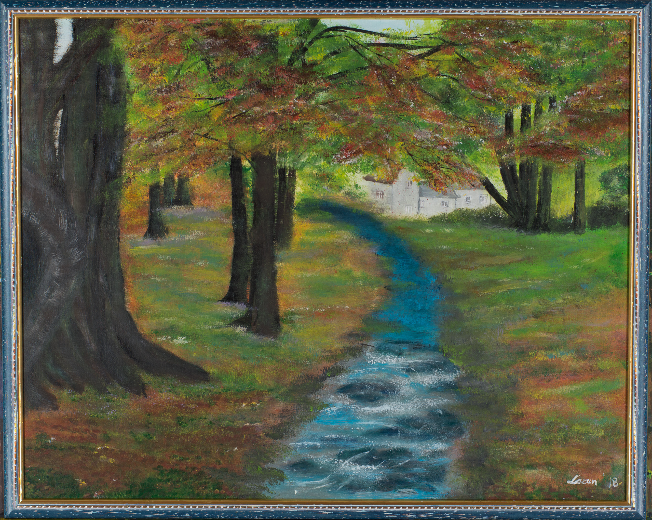 Bubbling brook